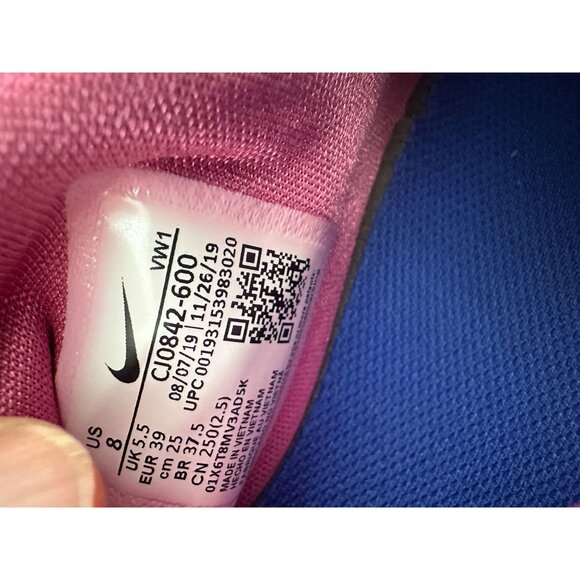 Nike womens Air Max Bella TR 3 Cross Trainers Sneakers 8 Pink Black Gym athletic - Picture 4 of 6